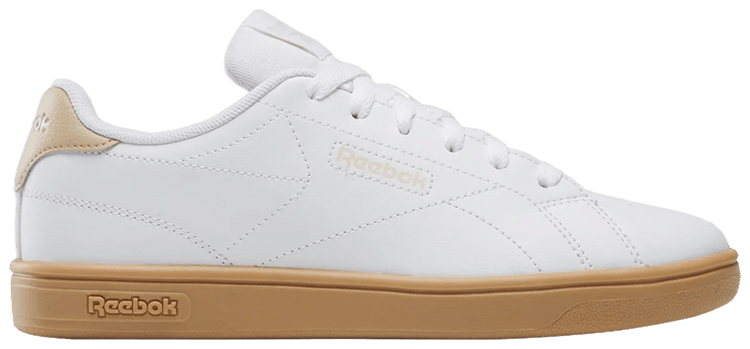 Reebok Wmns Court Clean White Tan Sand