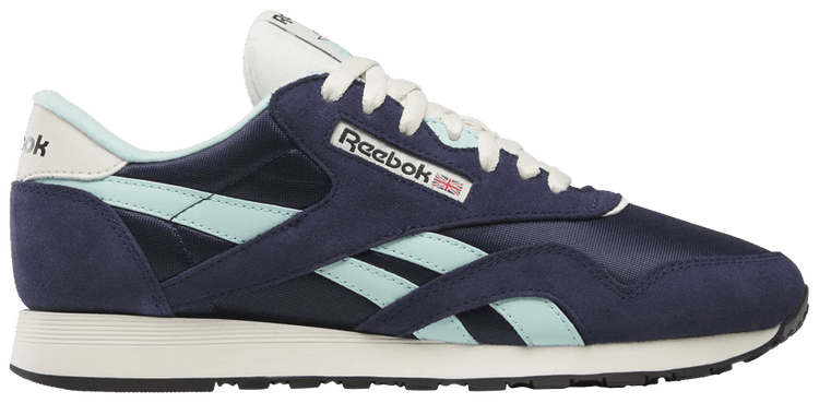 Reebok Classic Nylon Vector Navy Glitch Aqua