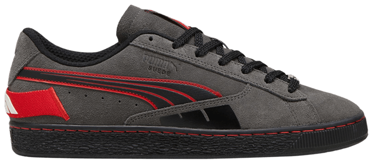 Formula 1 x Puma Suede T Shadow Grey Pop Red