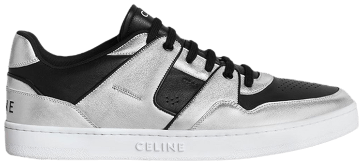 【CELINE】CT-04 SNEAKERS Buy CELINE CT-04 Low Lace Up Sneaker 'Metallic Silver Black