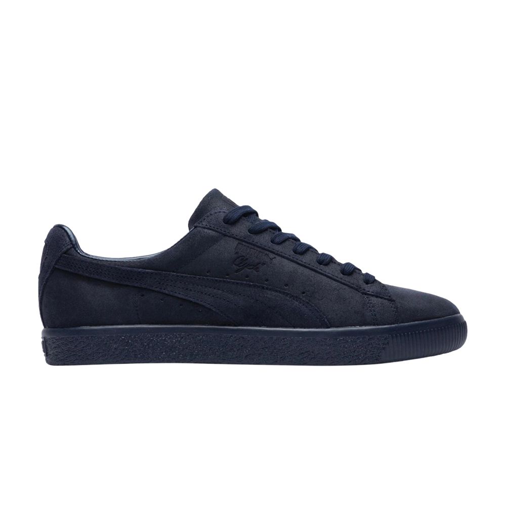 Pre-owned Puma Clyde Made In Japan 'navy Dusky' | Blue | Men's Size 10