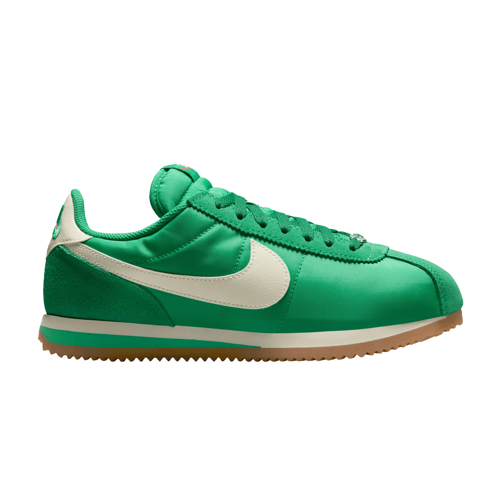nike cortez green orange
