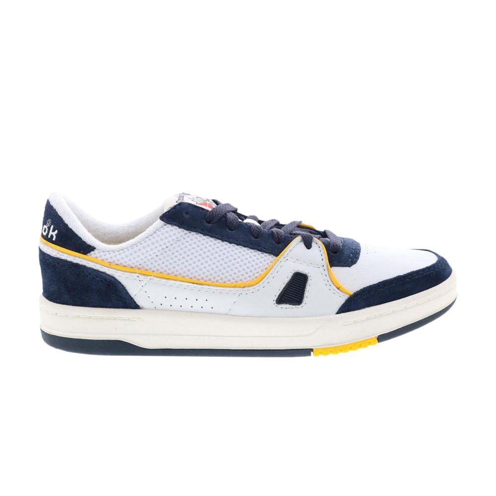 Reebok LT Court 'Power Navy Retro Yellow' | White | Men's Size 11 - IE2438