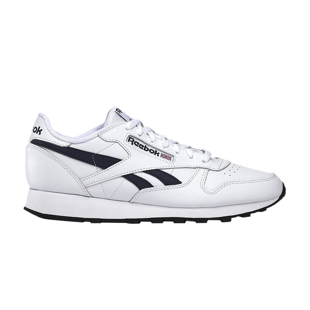 Reebok Classic Leather 'White Vector Navy' | Men's Size 9.5 - IF5516