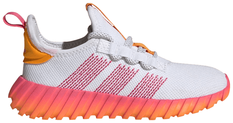 adidas Kaptir Flow J White Pulse Magenta Crew Orange