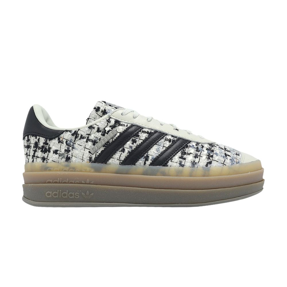 Pre-owned Adidas Originals Adidas Wmns Gazelle Bold 'tweed - White Gum' | Women's Size 7.5