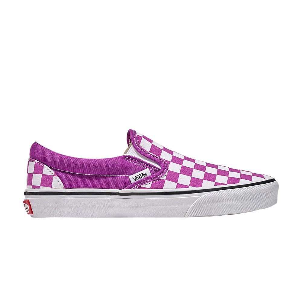 Pre-owned Vans Classic Slip-on 'color Theory Checkerboard - Willowherb Purple' | Men's Size 8.5