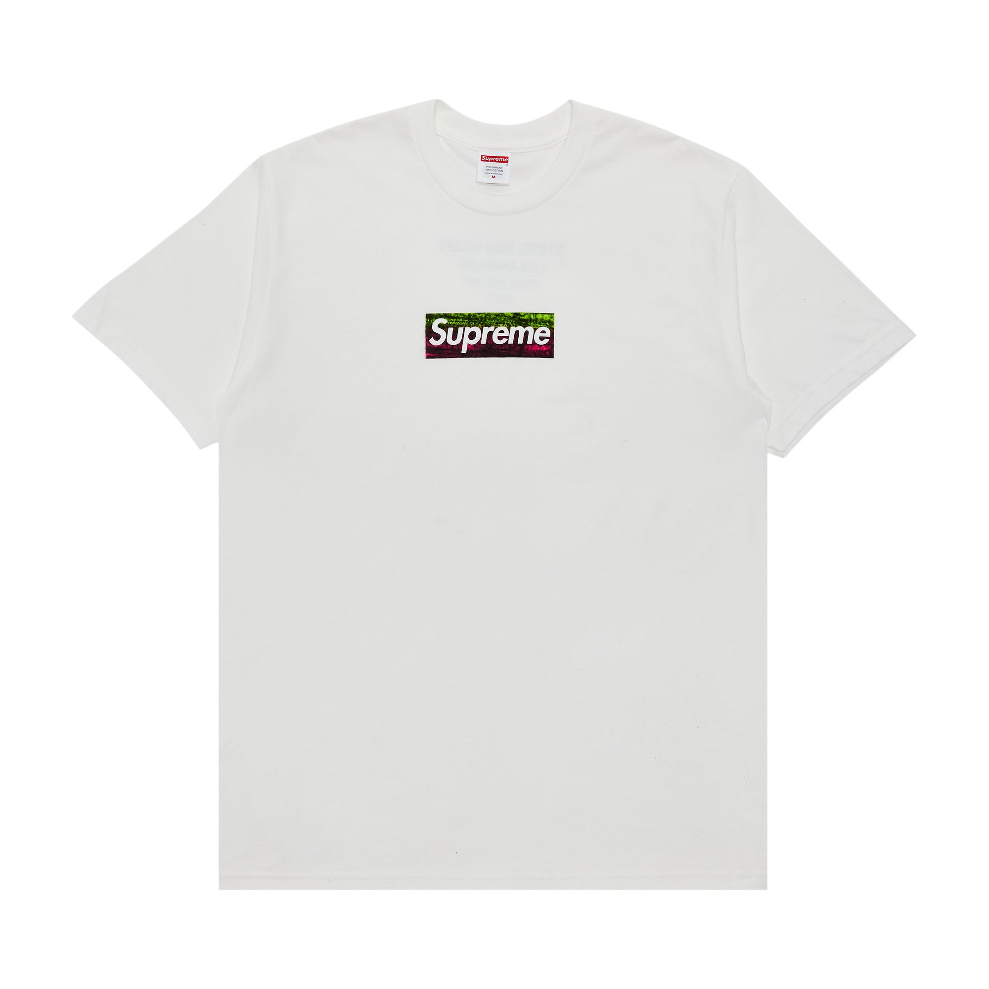 Pre-owned Supreme Los Angeles Fire Relief Box Logo Tee 'white' | Men's Size Xl