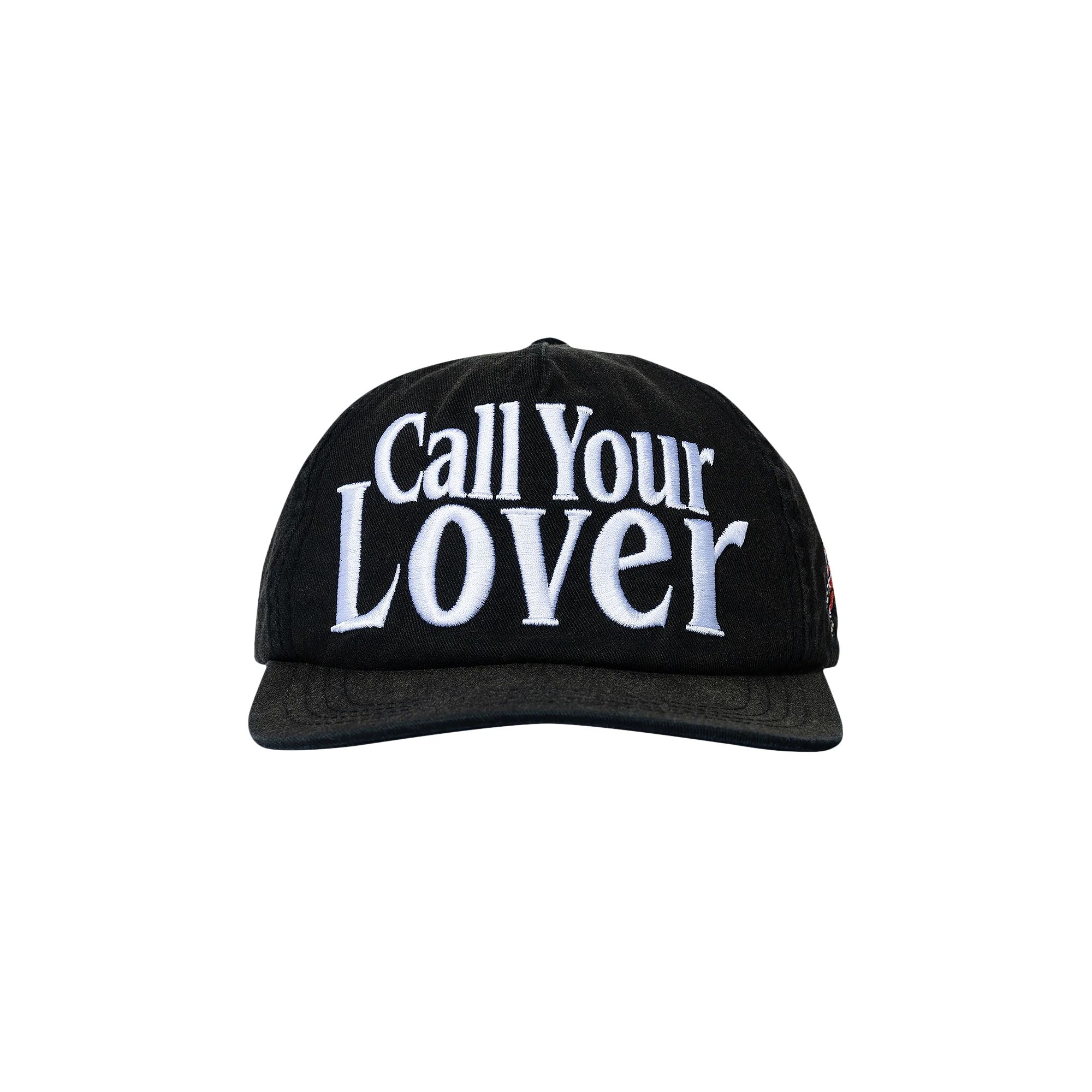 Pre-owned Market Call Your Lover 5 Panel Hat 'washed Black' | Men's Size Onesize