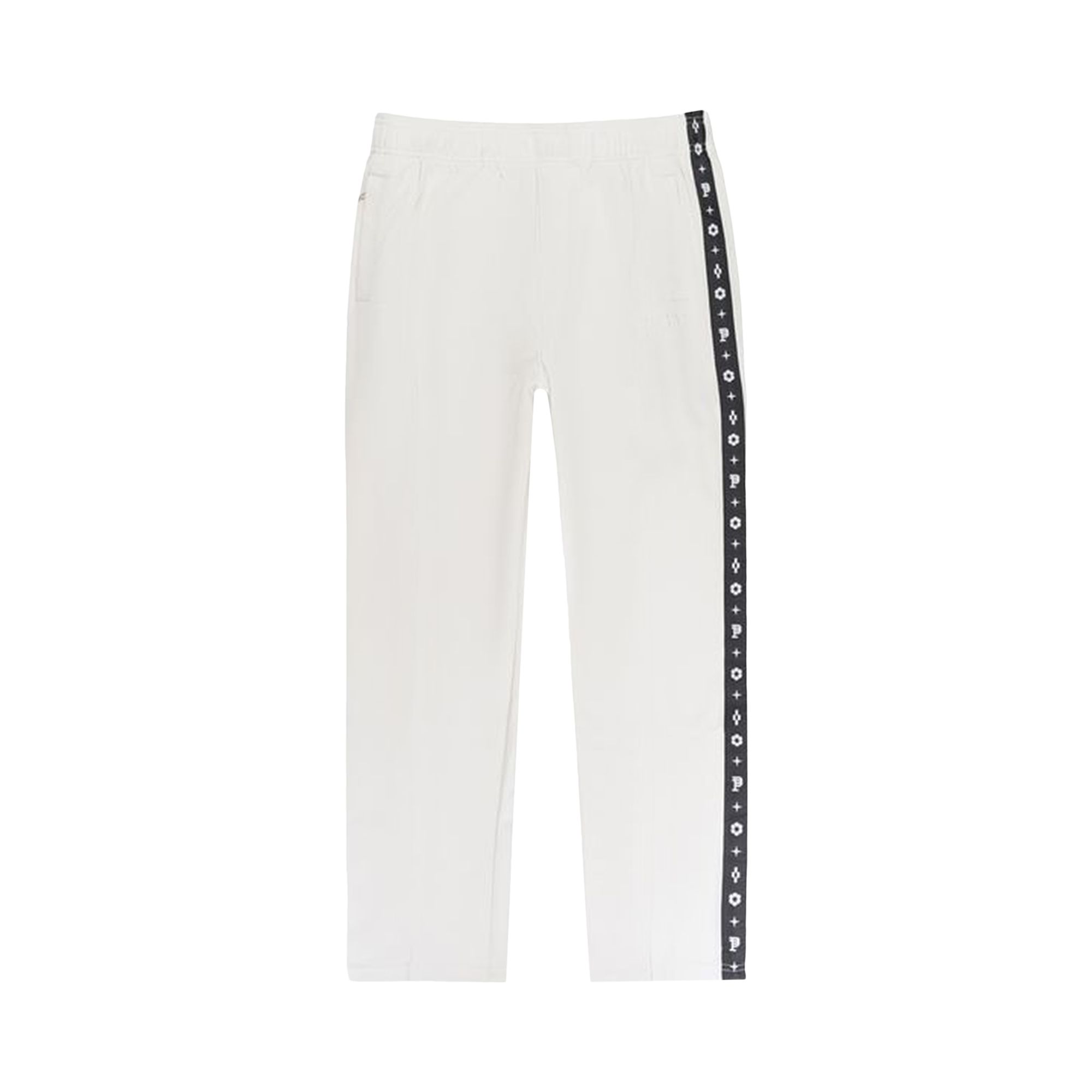 Pre-owned Purple Brand Monogram Track Pant 'cream' | Men's Size Xl In White