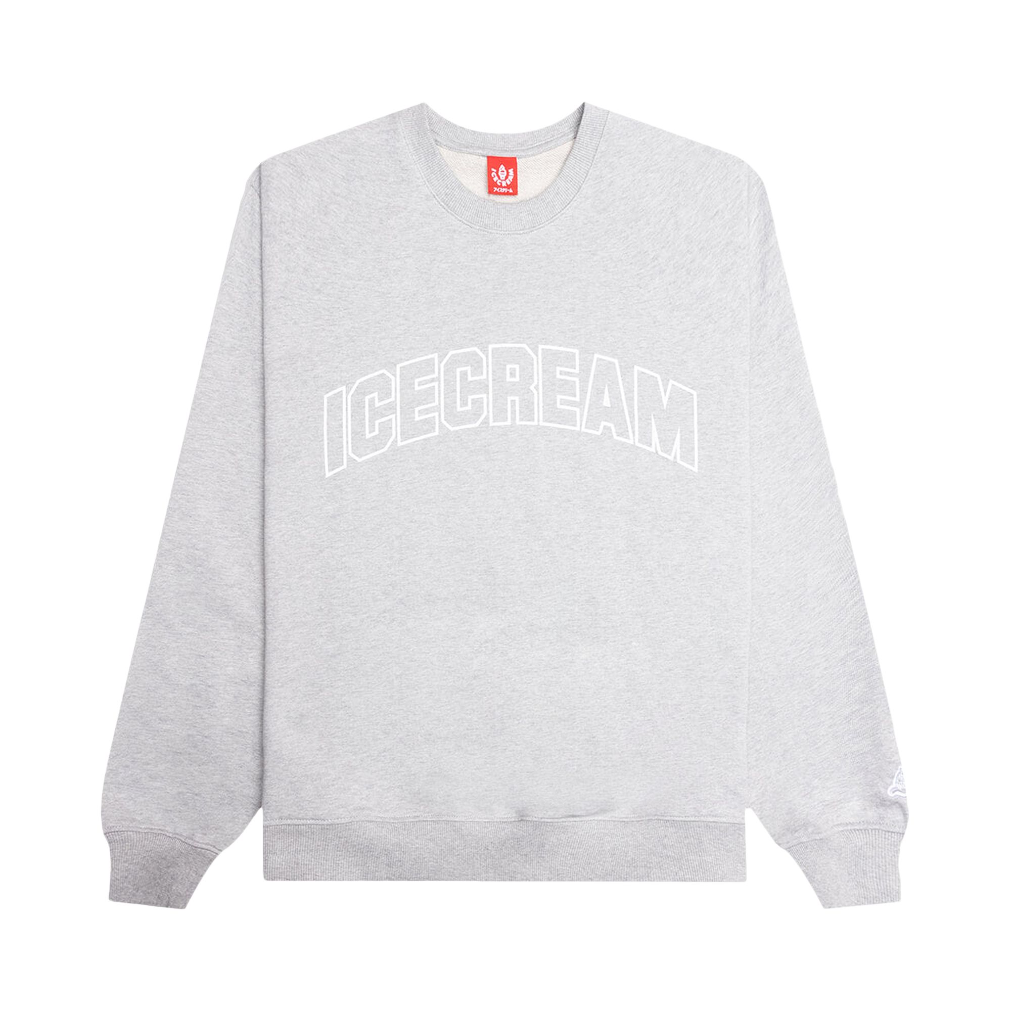 Pre-owned Icecream College Sweatshirt 'heather Grey' | Men's Size S