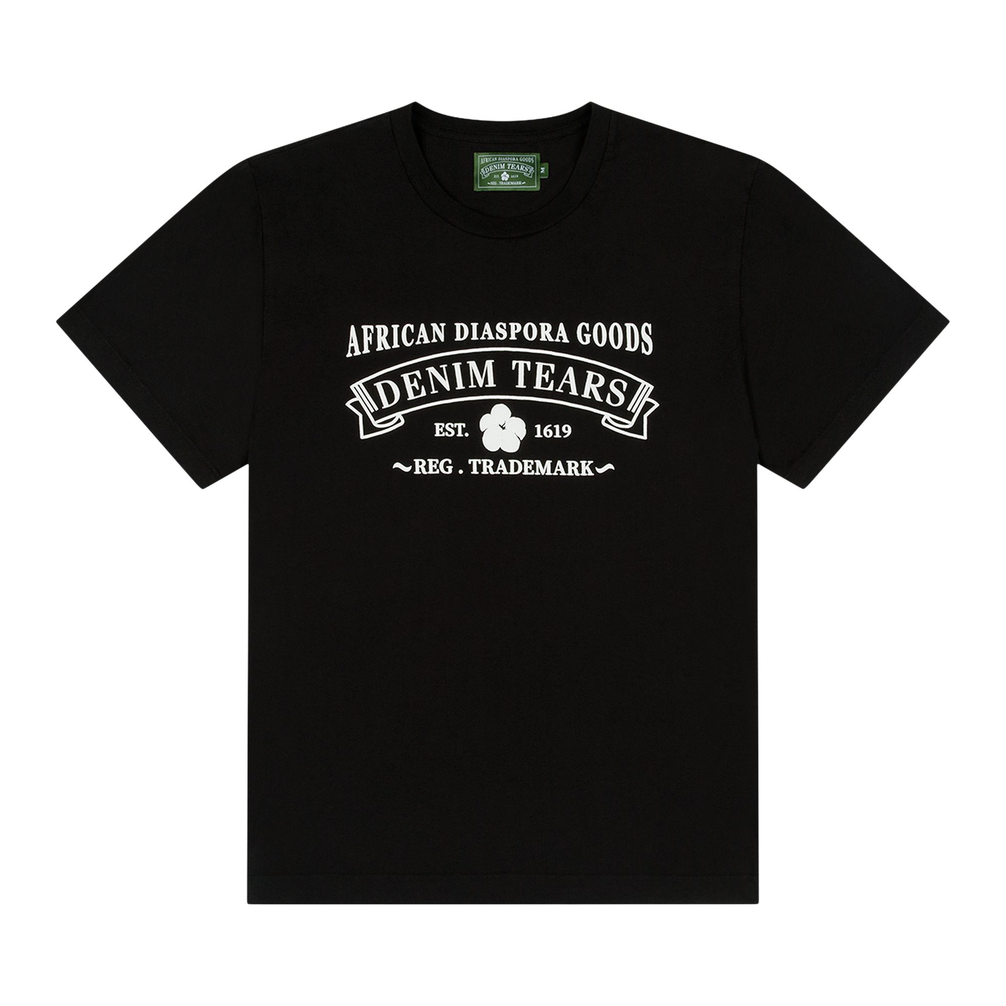 Pre-owned Denim Tears Adg Tee 'black' | Men's Size L