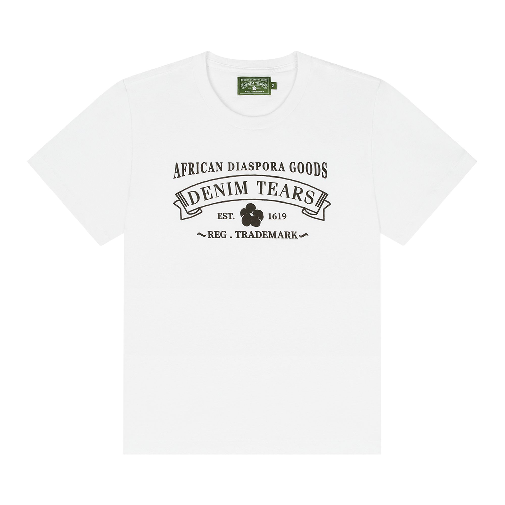 Pre-owned Denim Tears Adg Tee 'white' | Men's Size Xl