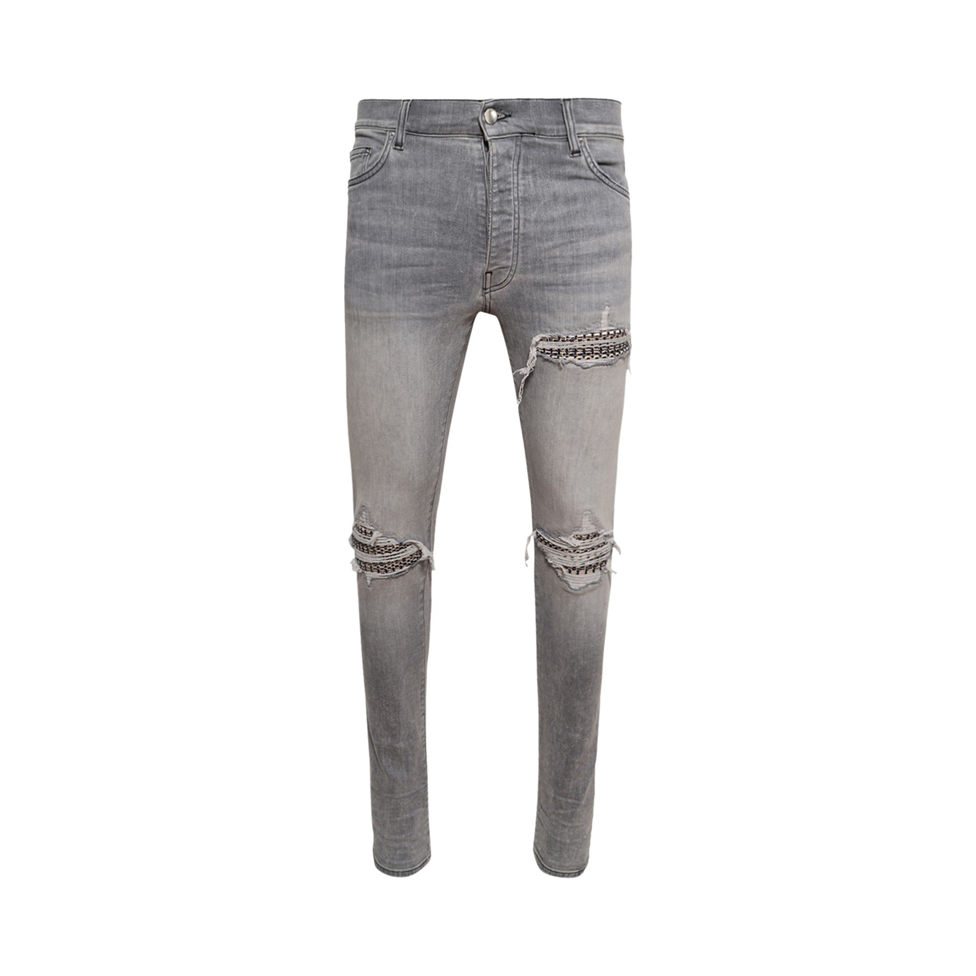 Pre-owned Amiri Boucle Mx1 Jean 'concrete Grey' | Men's Size 30