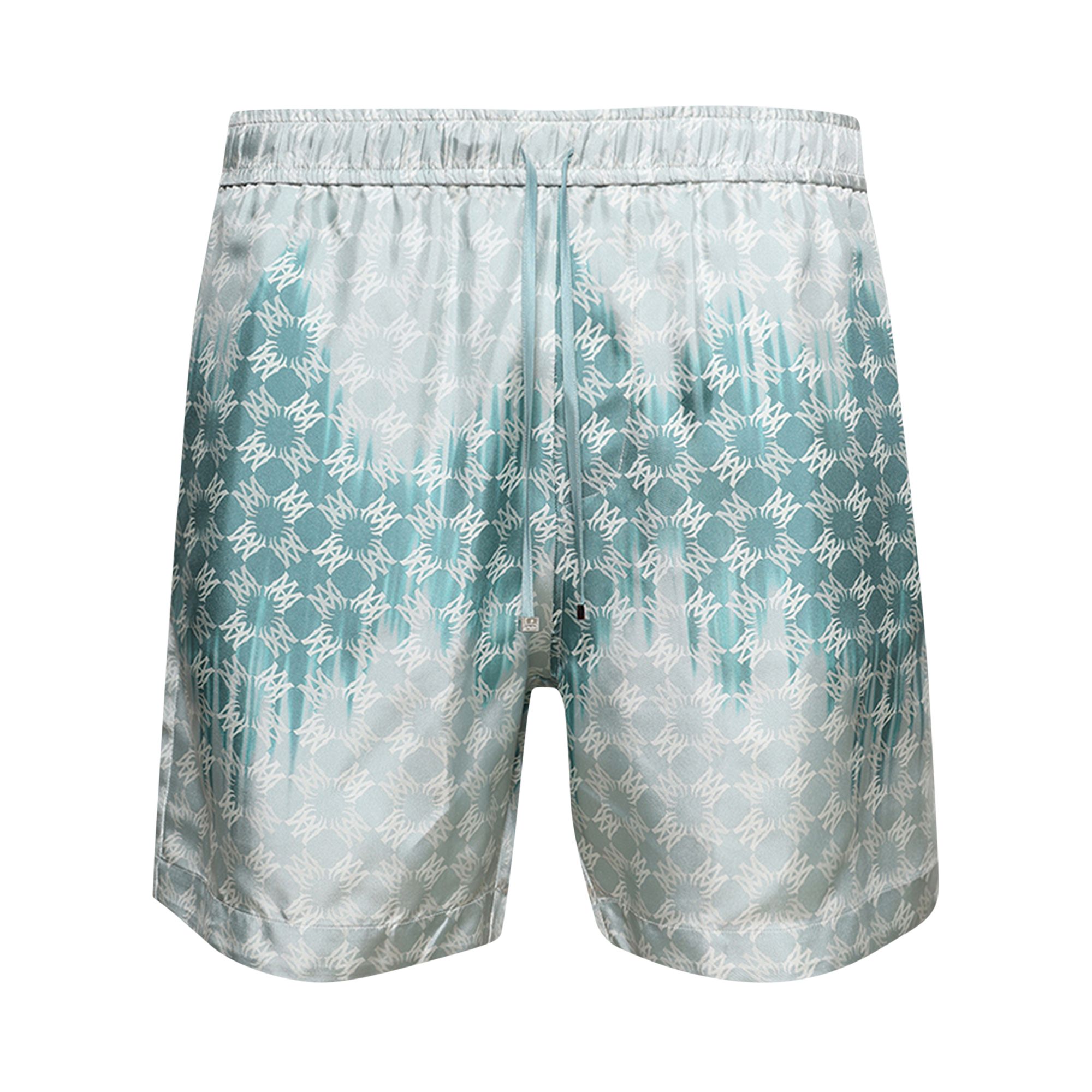 Pre-owned Amiri Ma Quad Bleached Short 'marine' | Blue | Men's Size Xxl