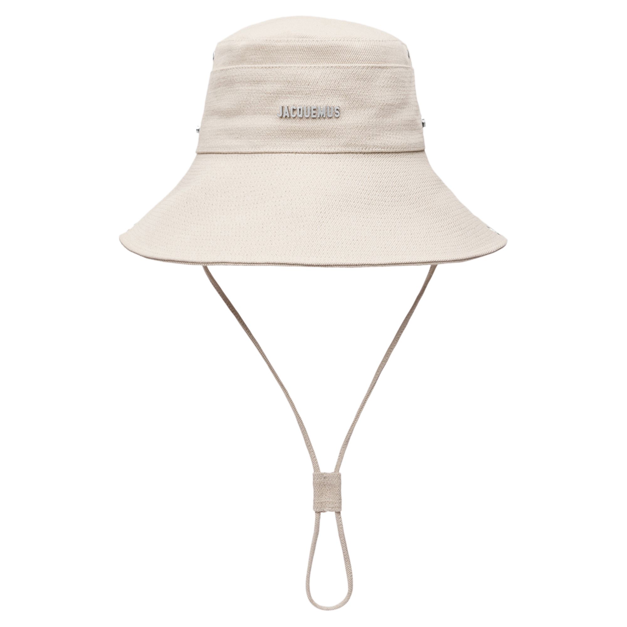 Pre-owned Jacquemus Le Bob De-nimes 'off White' | Women's Size 58
