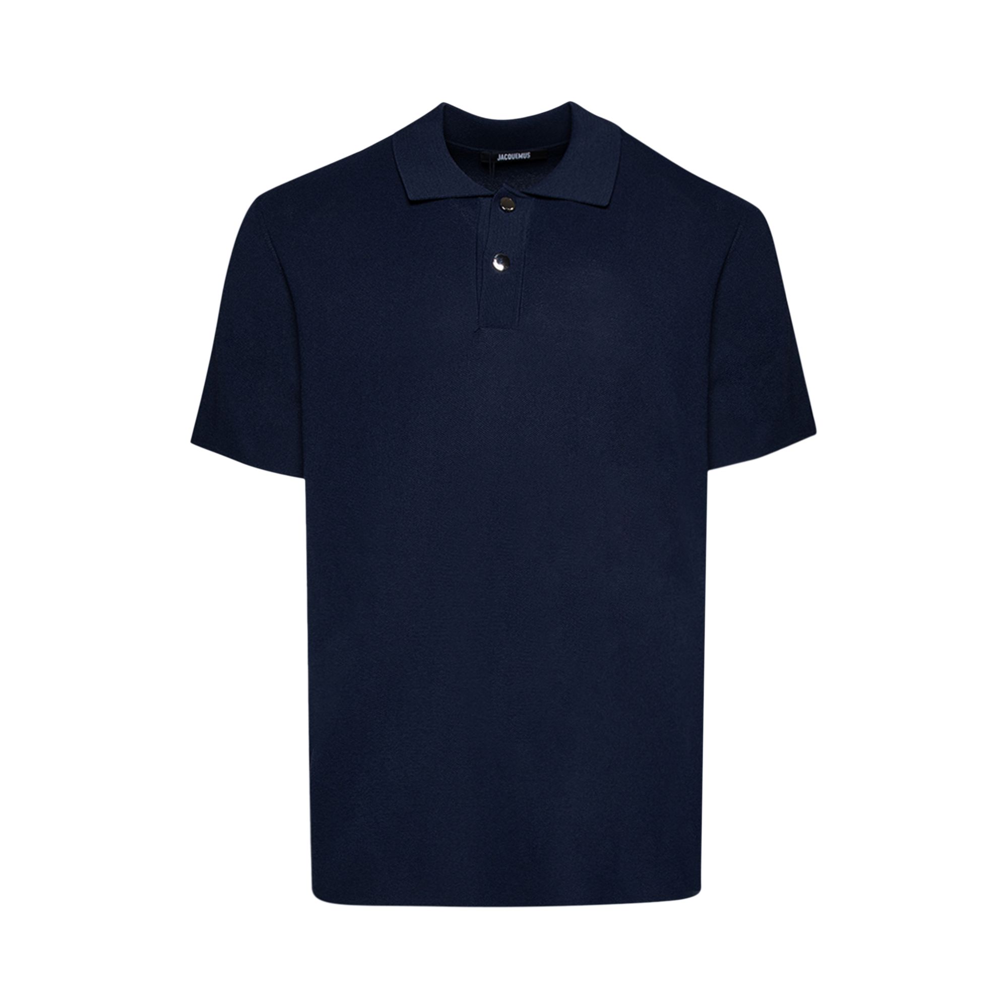Pre-owned Jacquemus Le Polo Maille 'dark Navy' | Blue | Men's Size Xxl