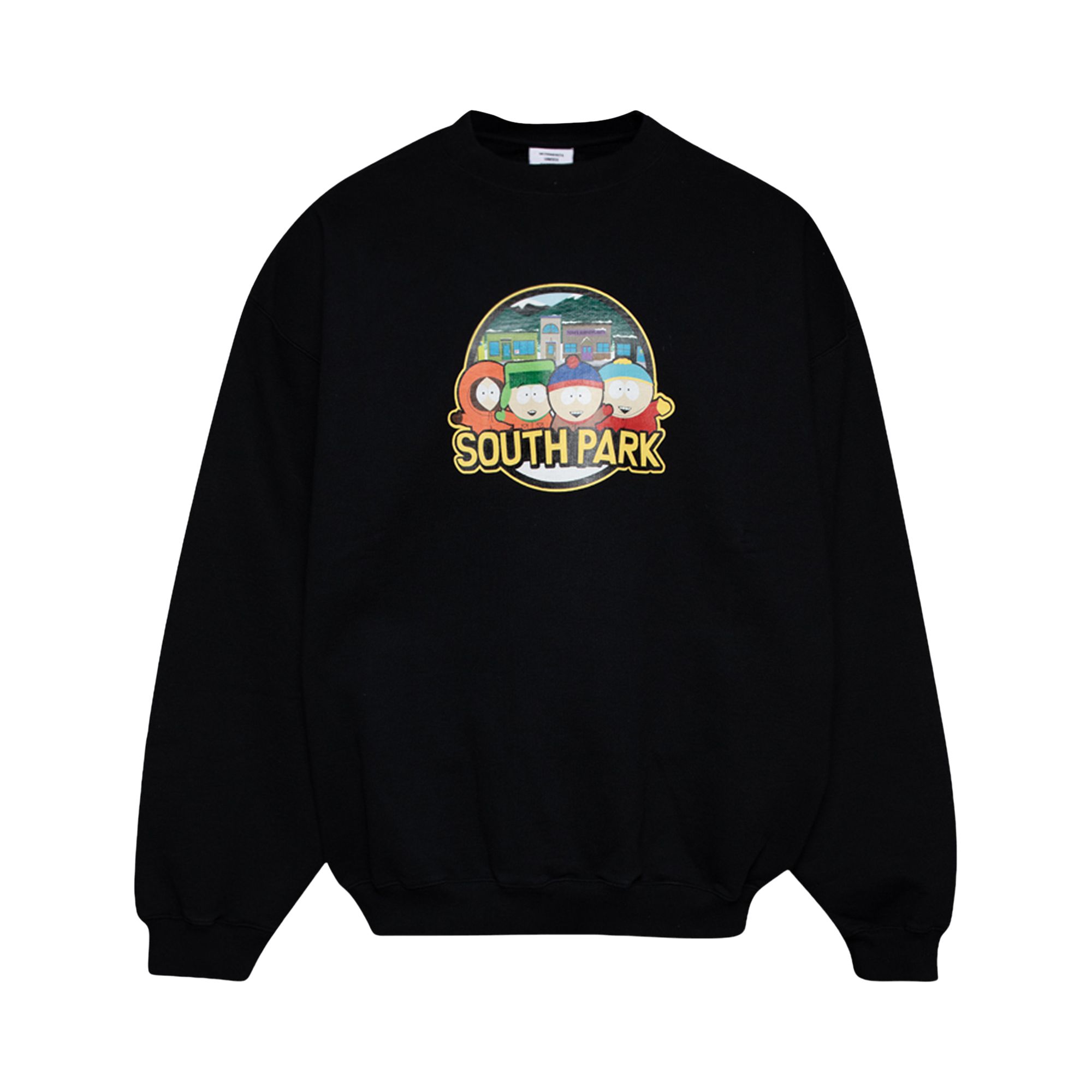 Pre-owned Vetements Southpark Oversized Sweatshirt 'black' | Men's Size S
