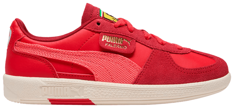 Scuderia Ferrari x Puma Palermo Big Kid Rosso Corsa Peach Frost