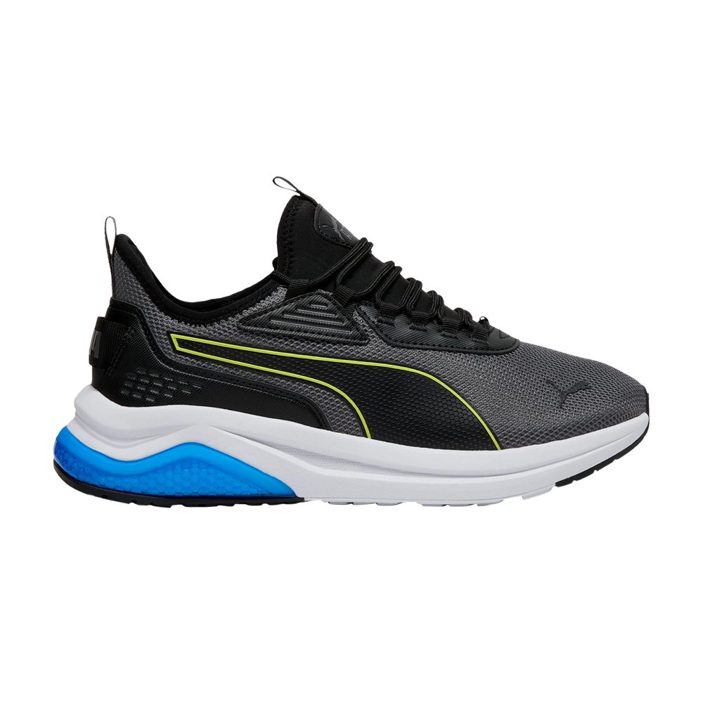 Puma Amplifier Wide 'Cool Dark Grey Electric Lime' | Men's Size 9.5 - 399446-08