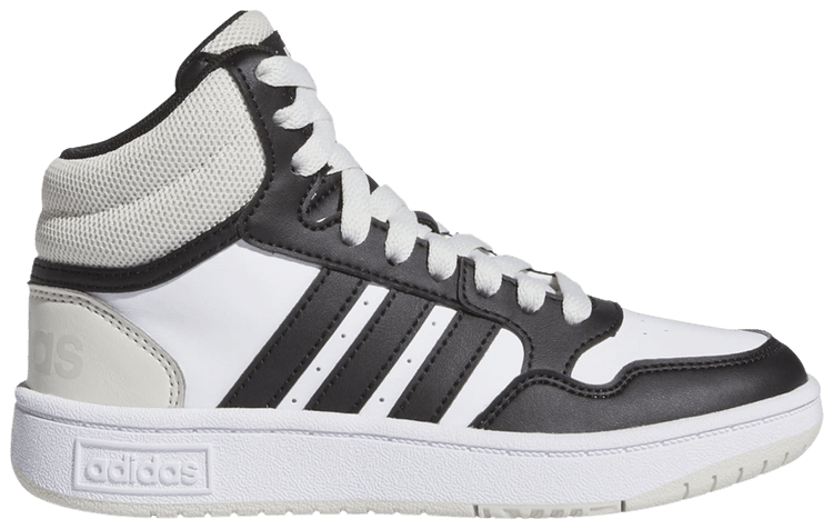 adidas Hoops Mid K Orbit Grey Black White