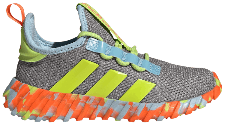 adidas Kaptir Flow K Grey Solar Slime Clear Sky