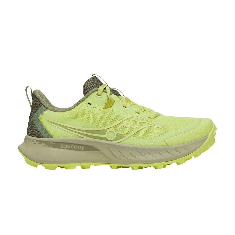 Pre-owned Saucony Wmns Peregrine 15 'sunny Hemlock' | Green | Women's Size 7.5