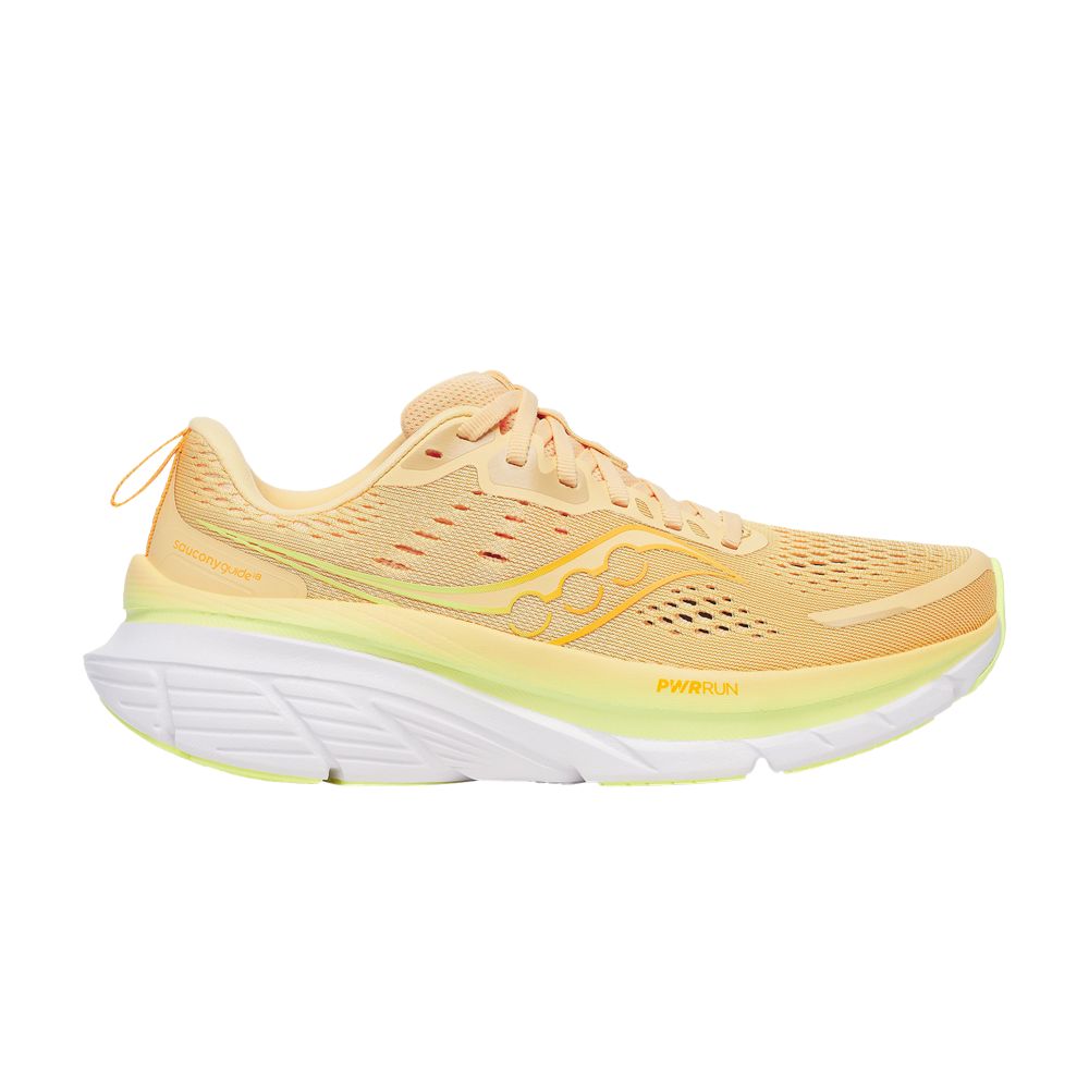 Pre-owned Saucony Wmns Guide 18 'peach Sunny' | Orange | Women's Size 8