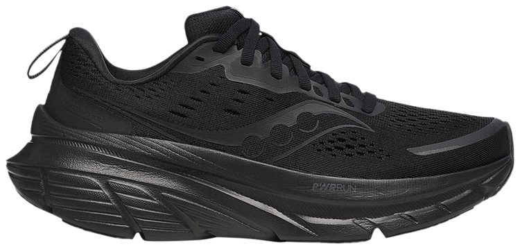 Saucony Wmns Guide 18 Extra Wide Triple Black