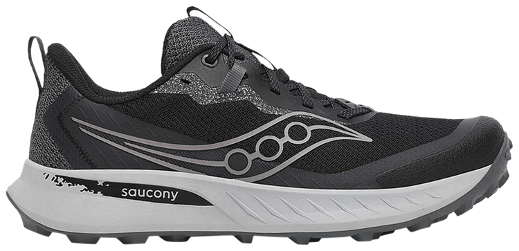 Saucony Peregrine 15 Wide Black Shadow