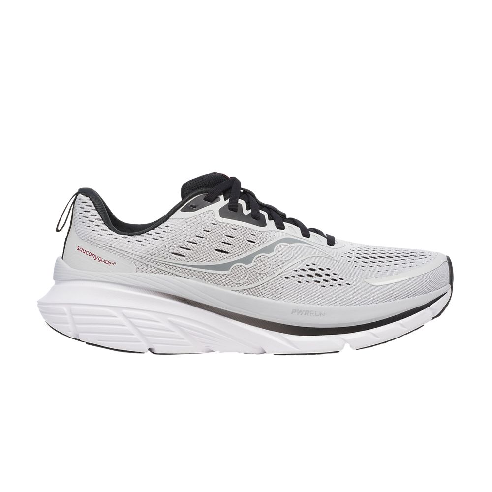 Pre-owned Saucony Guide 18 'cloud Black' | Grey | Men's Size 8 In Gray