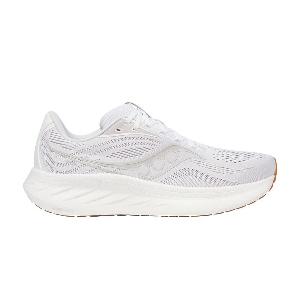 Pre-owned Saucony Ride 18 'white Gum' | Men's Size 7