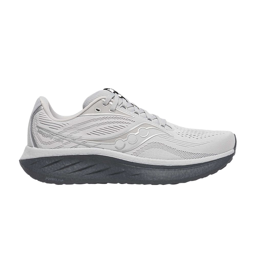 Pre-owned Saucony Ride 18 Wide 'cloud Shadow' | Grey | Men's Size 14 In Gray