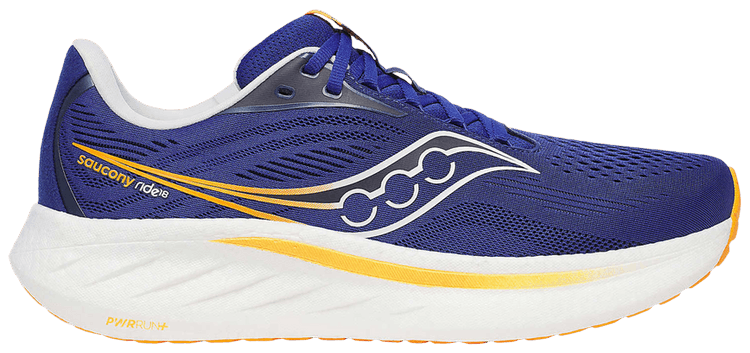 Saucony Ride 18 Wide Azurite Peel