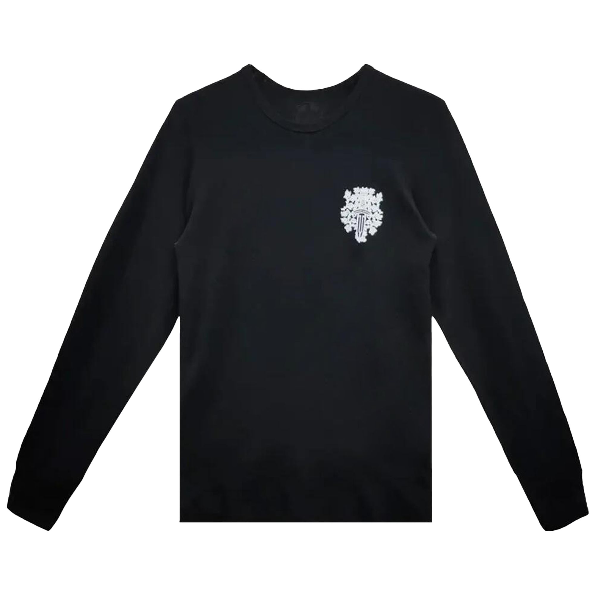 Pre-owned Chrome Hearts Dagger Long-sleeve Thermal T-shirt 'black' | Men's Size Xxl