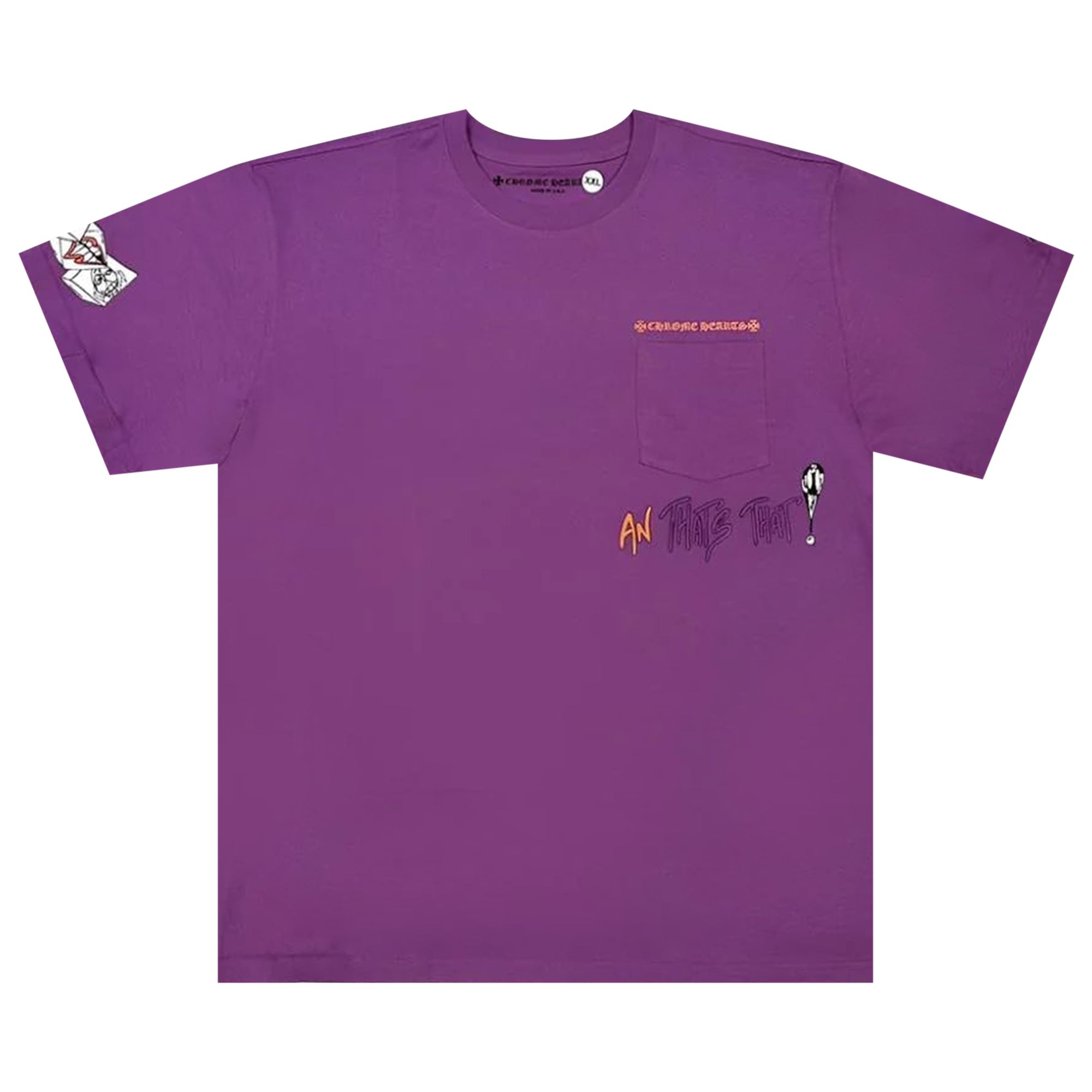 Pre-owned Chrome Hearts X Matty Boy I Want More T-shirt 'purple' | Men's Size Xxl