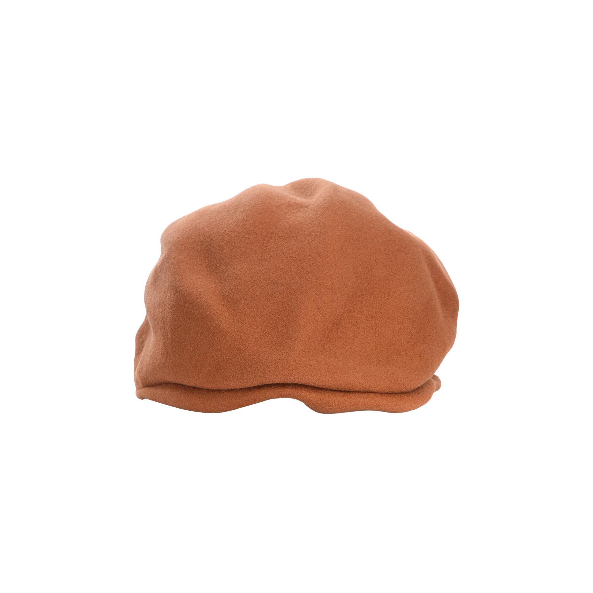 Pre-owned Comme Des Garçons Shirt Wool Cap 'brown' | Men's Size Onesize