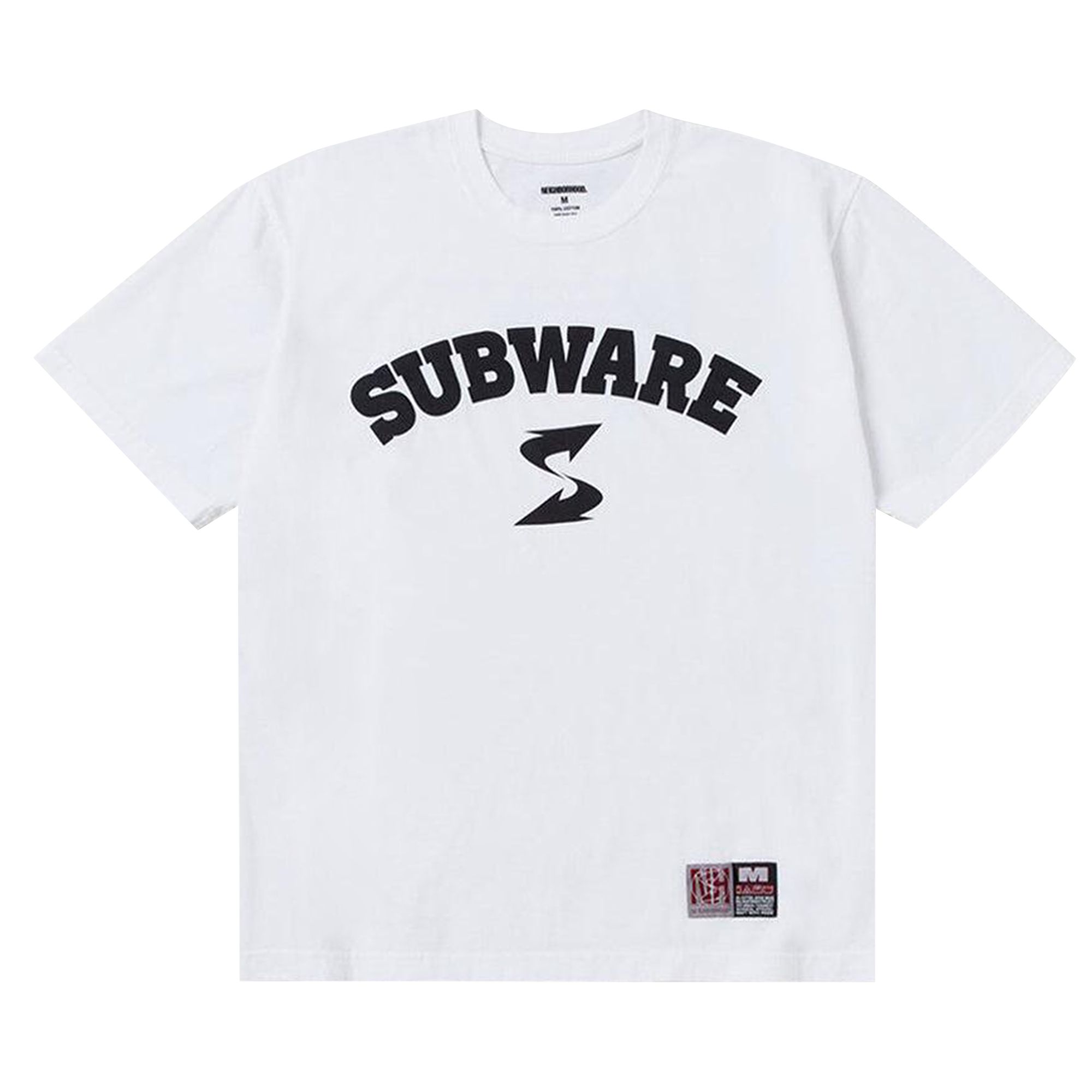 Pre-owned Neighborhood X Subware Short-sleeve 3 Tee 'white' | Men's Size L