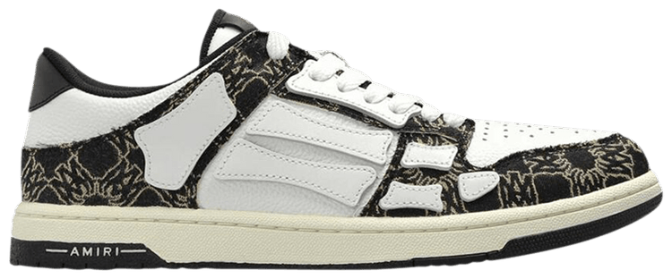 スニーカー AMIRI SNEAKER (AMFOSR1090) Buy Amiri Wmns Skel Top Low 'MA Quad - Black' - AWFOSR1090