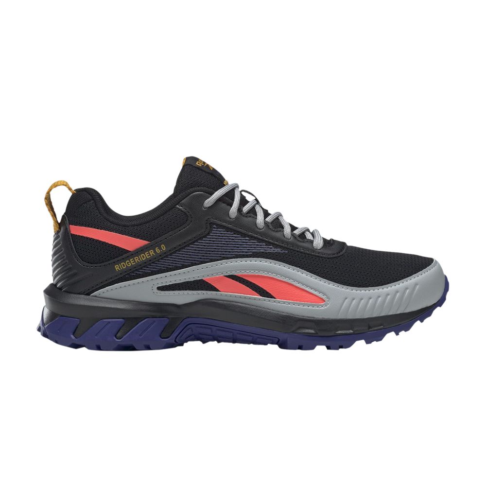 Pre-owned Reebok Wmns Ridgerider 6.0 'black Orange Flare' | Women's Size 8