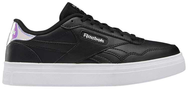 Reebok Wmns Court Advance Bold Black Iridescent