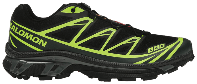 【SALOMON】◆XT-6 Black/Green Gecko◆L47583000◆ Salomon XT-6 Mens Running Shoes Black Green Gecko L47583000