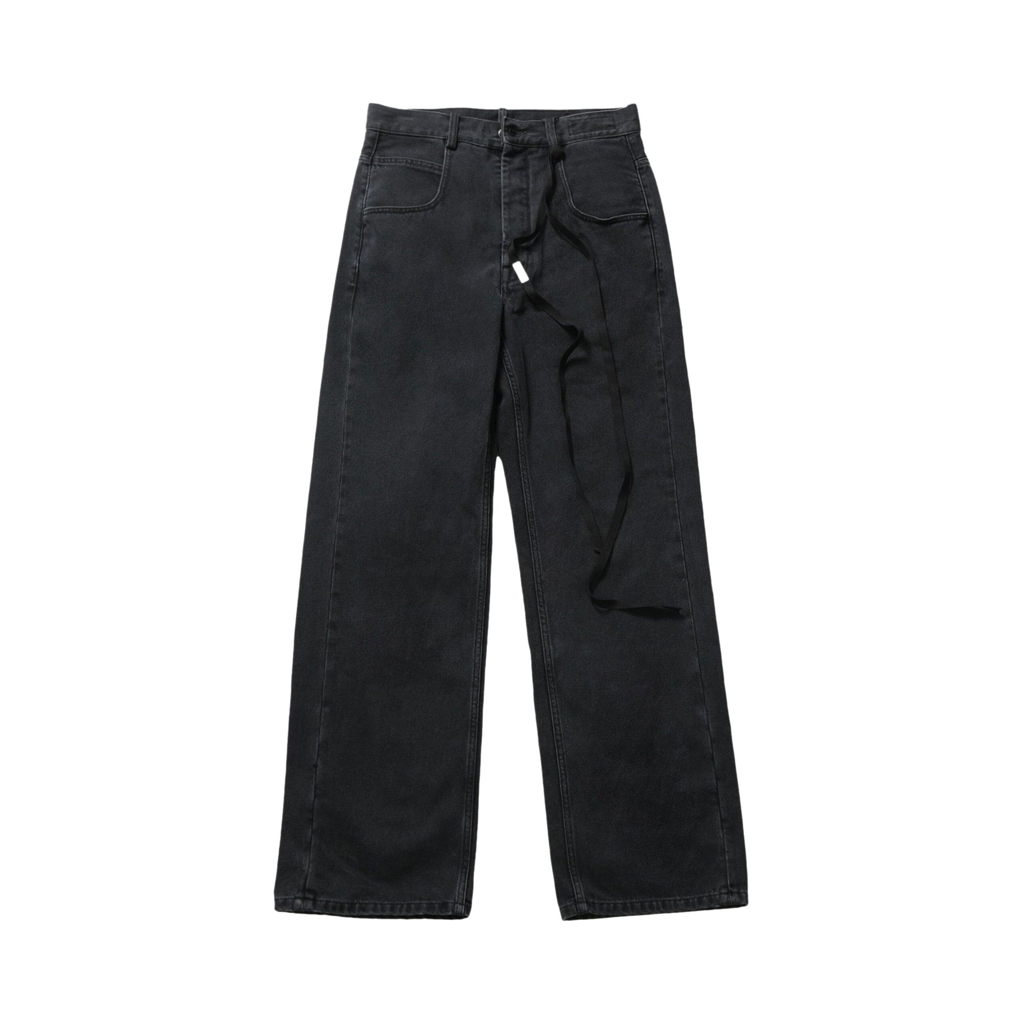 Pre-owned Ann Demeulemeester Claire 5-pocket Comfort Trouser 'faded Grey' | Women's Size 38 In Gray