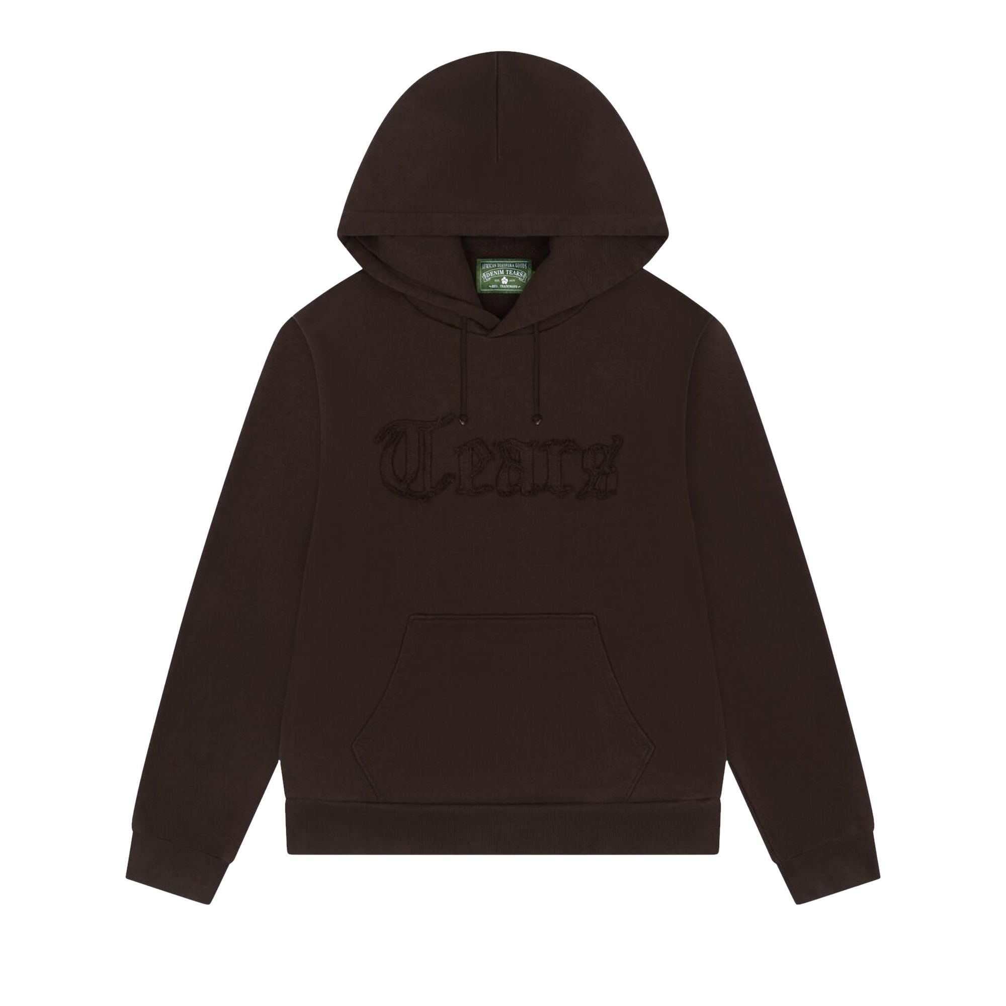 Pre-owned Denim Tears Cut Out Hoodie 'brown' | Men's Size L