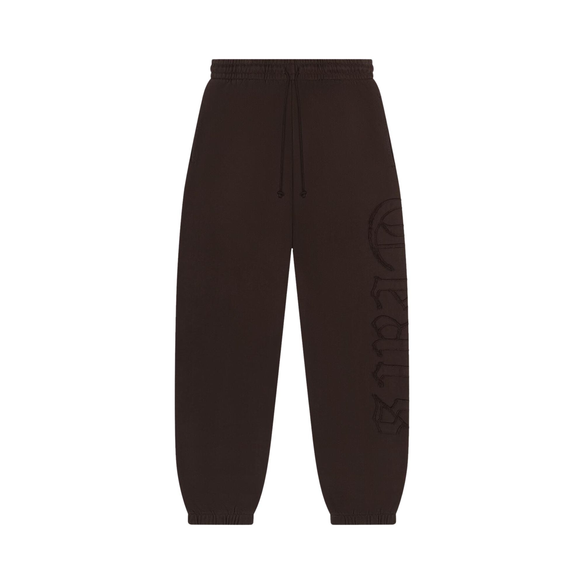 Pre-owned Denim Tears Cut Out Sweatpants 'brown' | Men's Size Xl