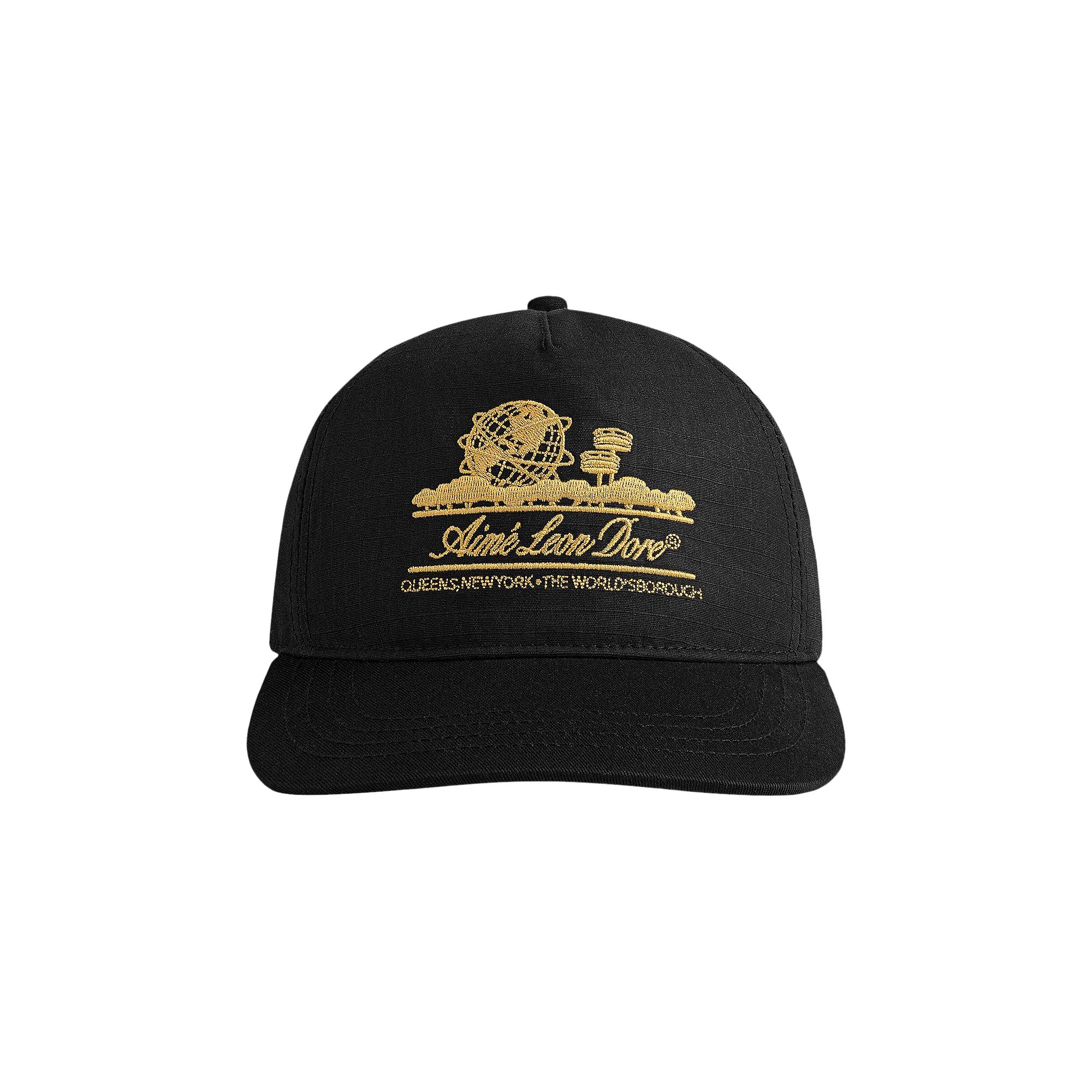 Pre-owned Aimé Leon Dore Unisphere Hat 'jet Black' | Men's Size Onesize