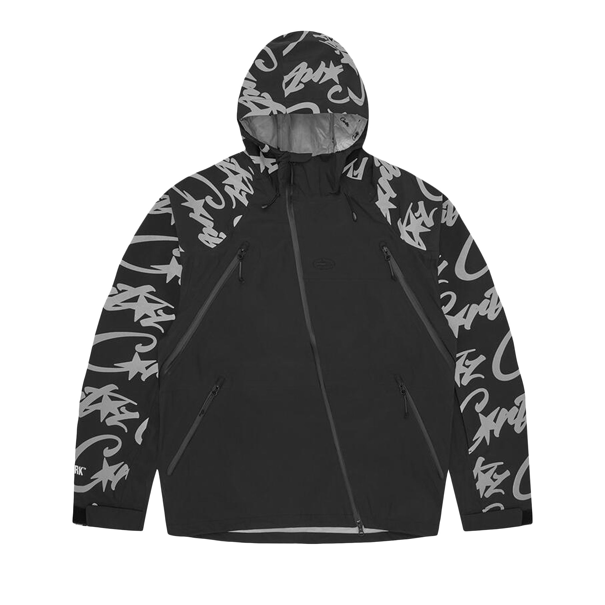 Pre-owned Corteiz Elitework Shell Jacket V2 'black' | Men's Size M
