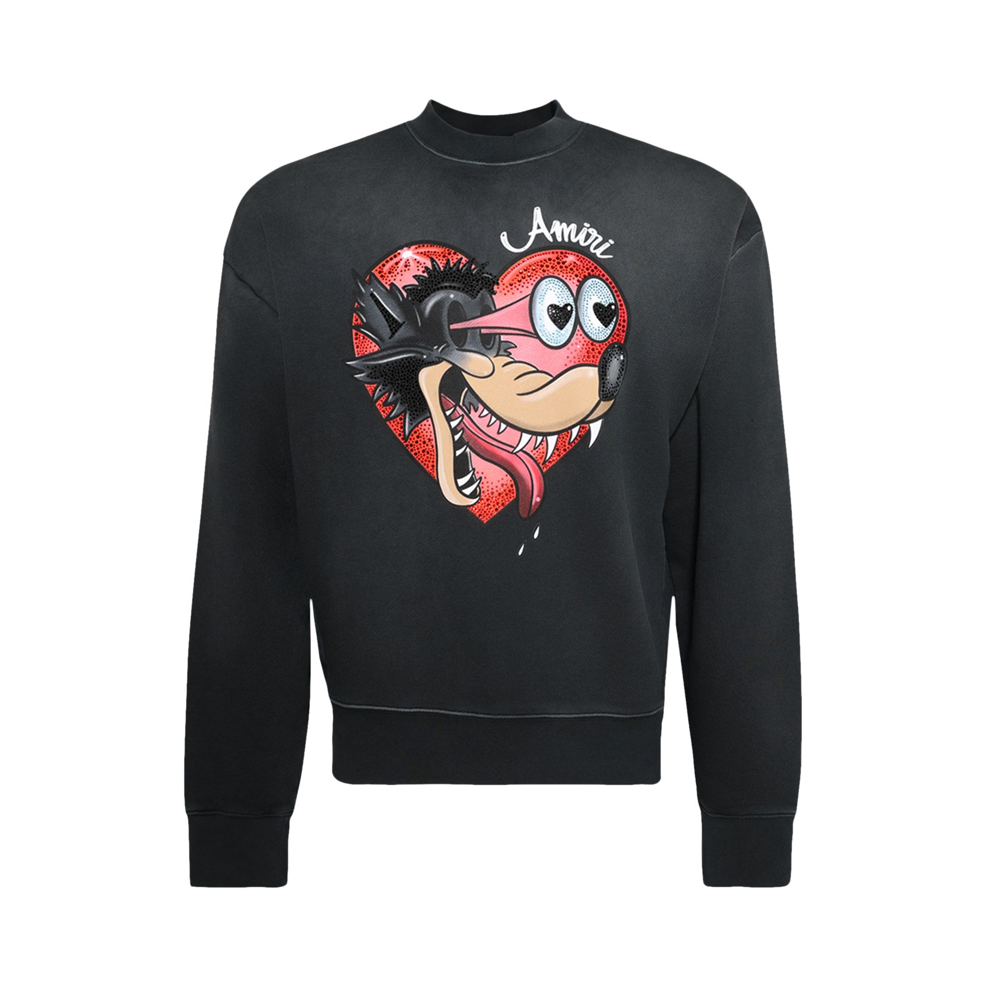 Pre-owned Amiri Hopeless Romantic Sweatshirt 'black' | Men's Size M