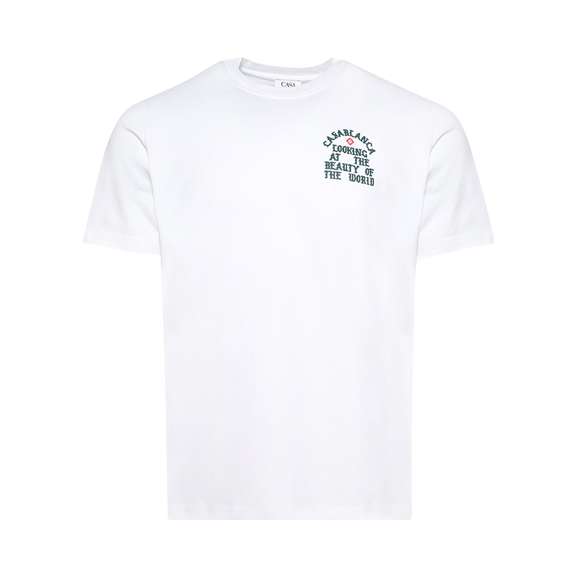 Pre-owned Casablanca Beauty Of The World T-shirt 'white' | Men's Size Xxl
