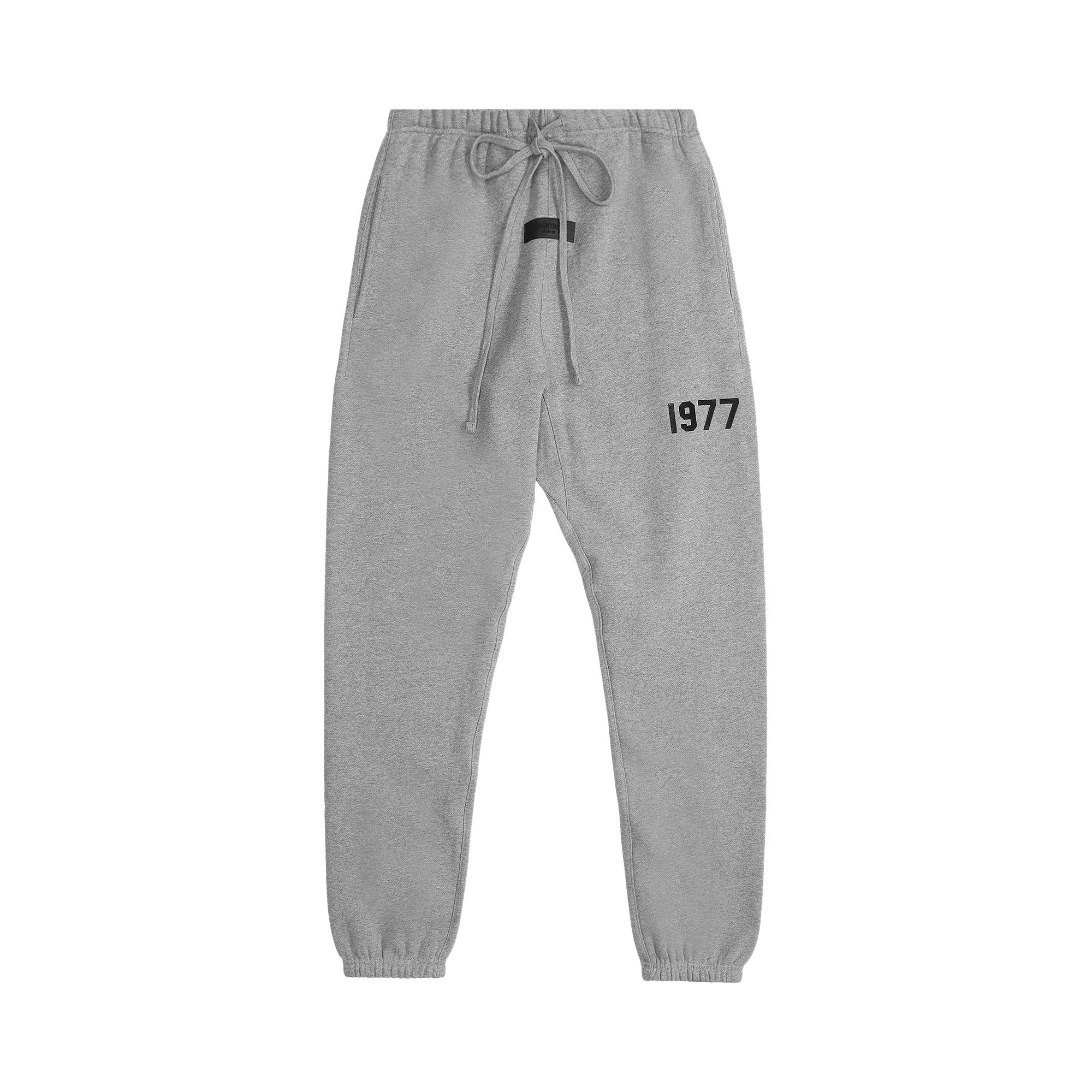 Pre-owned Essentials Fear Of God Sweatpants 'dark Oatmeal' | Grey | Men's Size Xxs In Gray